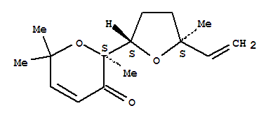 2H-Pyran-3(6H)-one,2-(5-ethenyltetrahydro-5-methyl-2-furanyl)-2,6,6-trimethyl-, [2S-[2a(R*),5b]]-