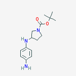 3-[(4-amino-phenylamino)-pyrrolidine-1-carboxylic acid tert-butyl ester