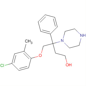 1-Piperazinepropanol, a-[(4-chloro-2-methylphenoxy)methyl]-4-phenyl-