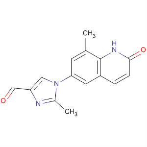 1H-Imidazole-4-carboxaldehyde,1-(1,2-dihydro-8-methyl-2-oxo-6-quinolinyl)-2-methyl-