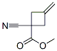 CYCLOBUTANECARBOXYLIC ACID 1-CYANO-3-METHYLENE-,METHYL ESTER