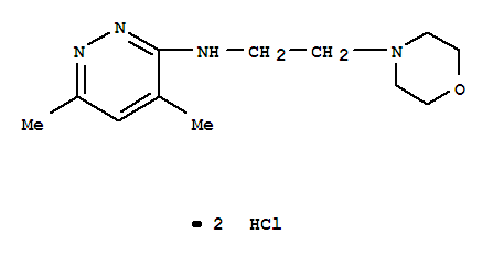 4,6-dimethyl-N-(2-morpholin-4-ylethyl)pyridazin-3-amine dihydrochloride