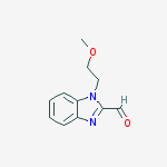 1-(2-METHOXYETHYL)-1H-BENZO[D]IMIDAZOLE-2-CARBALDEHYDE