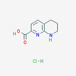 5,6,7,8-Tetrahydro-[1,8]naphthyridine-2-carboxylic acid hydrochloride