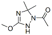 Ethanone,1-(2,5-dihydro-3-methoxy-5,5-dimethyl-1H-1,2,4-triazol-1-yl)-