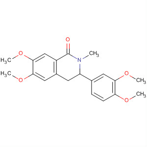 1(2H)-Isoquinolinone,3-(3,4-dimethoxyphenyl)-3,4-dihydro-6,7-dimethoxy-2-methyl-