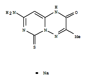 sodium 8-amino-3-methyl-6-thioxo-3,6-dihydro-4H-pyrimido[1,6-b][1,2,4]triazin-2-olate