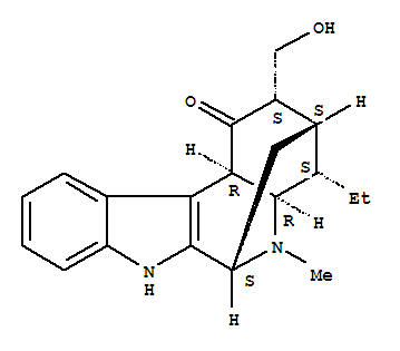 3,6-Methano-1H-indolo[2,3-c]quinolin-1-one,4-ethyl-2,3,4,4a,5,6,7,11c-octahydro-2-(hydroxymethyl)-5-methyl-, [2S-(2a,3b,4a,4aa,6b,11ca)]-