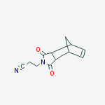 3-(1,3-dioxo-1,3,3a,4,7,7a-hexahydro-2H-4,7-methanoisoindol-2-yl)propanenitrile