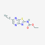 ethyl 6-ethynylthiazolo[4,5-b]pyrazin-2-ylcarbamate