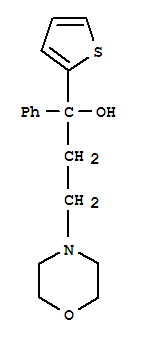 alpha-phenyl-alpha-2-thienylmorpholinepropan-1-ol