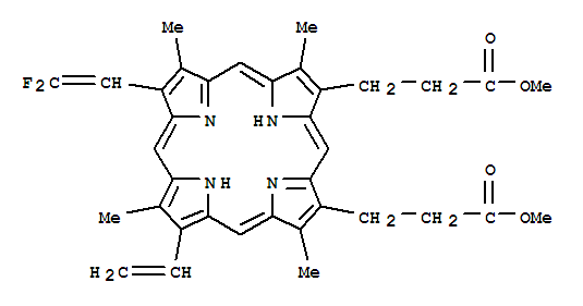 3(2),3(2)-difluoroprotoporphyrin dimethyl ester