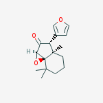 (1aR,3S,3aR,7aR)-3-(furan-3-yl)-3a,7,7-trimethylhexahydroindeno[1,7a-b]oxiren-2(1aH)-one