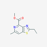 Thiazolo[5,4-b]pyridine-6-carboxamide, N-(3-chloro-1-ethyl-1-methyl-2-oxopropyl)-