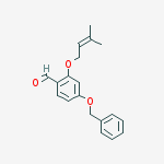 2-(3-methylbut-2-enoxy)-4-phenylmethoxybenzaldehyde