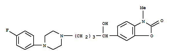 6-{4-[4-(4-fluorophenyl)piperazin-1-yl]-1-hydroxybutyl}-3-methyl-1,3-benzoxazol-2(3H)-one