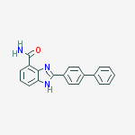 1H-Benzimidazole-7-carboxamide, 2-[1,1'-biphenyl]-4-yl-