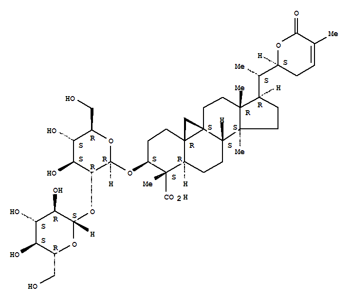 1H,19H-Cyclopropa[9,10]cyclopenta[a]phenanthrene,9,19-cyclolanost-24-ene-26,28-dioic acid deriv.