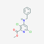 Methyl 4-(benzylamino)-3,6-dichloropyridine-2-carboxylate