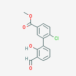 Methyl 4-chloro-3-(3-formyl-2-hydroxyphenyl)benzoate
