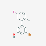 3-bromo-5-(5-fluoro-2-methylphenyl)phenol