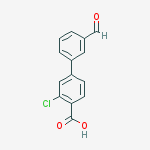 2-chloro-4-(3-formylphenyl)benzoic Acid