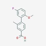 4-(5-fluoro-2-methoxyphenyl)-3-methylbenzoic Acid