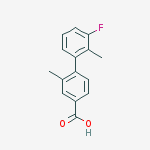 4-(3-fluoro-2-methylphenyl)-3-methylbenzoic Acid