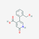 5-[2-(hydroxymethyl)phenyl]-2-oxo-1h-pyridine-4-carboxylic Acid