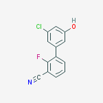 3-Chloro-5-(3-cyano-2-fluorophenyl)phenol