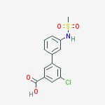 3-chloro-5-[3-(methanesulfonamido)phenyl]benzoic Acid