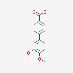 4-(3-hydroxy-4-methoxyphenyl)benzoic Acid