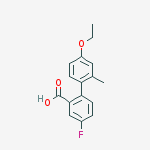 2-(4-ethoxy-2-methylphenyl)-5-fluorobenzoic Acid
