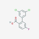 2-(3,5-dichlorophenyl)-4-fluorobenzoic Acid