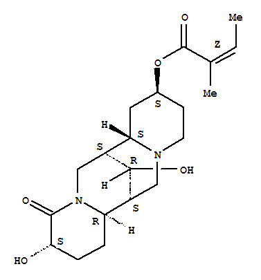 2-Butenoicacid, 2-methyl-,dodecahydro-10,15-dihydroxy-11-oxo-7,14-methano-2H,6H-dipyrido[1,2-a:1',2'-e][1,5]diazocin-2-ylester, [2S-[2a(Z),7b,7ab,10b,14b,14aa,15S*]]-