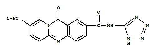 8-(1-methylethyl)-11-oxo-N-2H-tetrazol-5-yl-11H-pyrido[2,1-b]quinazoline-2-carboxamide