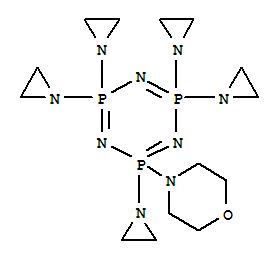 2l5,4l5,6l5-1,3,5,2,4,6-Triazatriphosphorine,2,2,4,4,6-pentakis(1-aziridinyl)-6-(4-morpholinyl)-