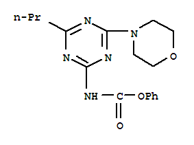 phenyl (4-morpholin-4-yl-6-propyl-1,3,5-triazin-2-yl)carbamate