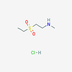 2-(ethylsulfonyl)-N-methylethanamine(SALTDATA: HCl)