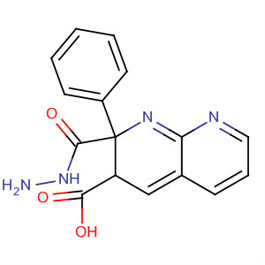 1,8-Naphthyridine-3-carboxylic acid, 2-phenyl-, hydrazide