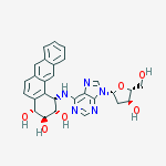 (1s,2s,3s,4r)-1-[[9-[(2r,4s,5r)-4-hydroxy-5-(hydroxymethyl)oxolan-2-yl]purin-6-yl]amino]-1,2,3,4-tetrahydrobenzo[a]anthracene-2,3,4-triol