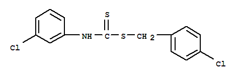 4-chlorobenzyl (3-chlorophenyl)dithiocarbamate