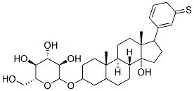 17-(3-thiophenyl)androstane-3,14-diol 3-glucopyranoside
