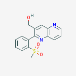 (2-(2-(methylsulfonyl)phenyl)-1,5-naphthyridin-3-yl)methanol