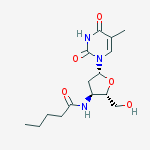 N-[(2s,3s,5r)-2-(hydroxymethyl)-5-(5-methyl-2,4-dioxopyrimidin-1-yl)oxolan-3-yl]pentanamide
