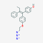 (E/Z)-N,N-Didesmethyl-4-hydroxy Tamoxifen 2'-Azide