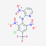 N-[3-chloro-2,6-dinitro-4-(trifluoromethyl)phenyl]-3-nitropyridin-2-amine
