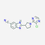 2-(1-(3-chloropyrazin-2-yl)pyrrolidin-3-yl)-3H-benzo[d]imidazole-5-carbonitrile