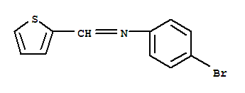 4-bromo-N-[(E)-thiophen-2-ylmethylidene]aniline