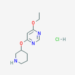 4-Ethoxy-6-(piperidin-3-yloxy)-pyriMidine hydrochloride
